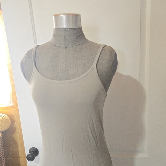 NWT James Perse Gray Taupe Cami Slip Dress, SIZE 1/S - Picture 5 of 12